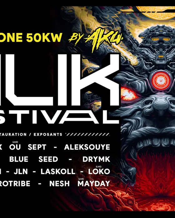 Affiche officielle de Idilik Festival Motoco Mulhouse (Motoco, Mulhouse, France, 23 octobre 2026)