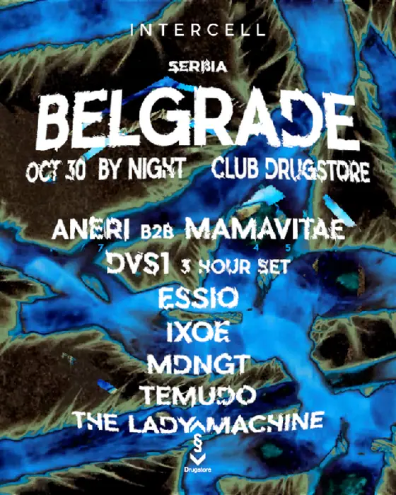 Photo de Intercell Belgrade : DVS1 (Drugstore, Belgrade, Serbie, 30 octobre 2026)