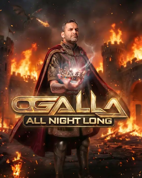 Affiche officielle de INVADERS · Ogalla All Night Long (Spook Club, Valencia, Espagne, 18 décembre 2026)