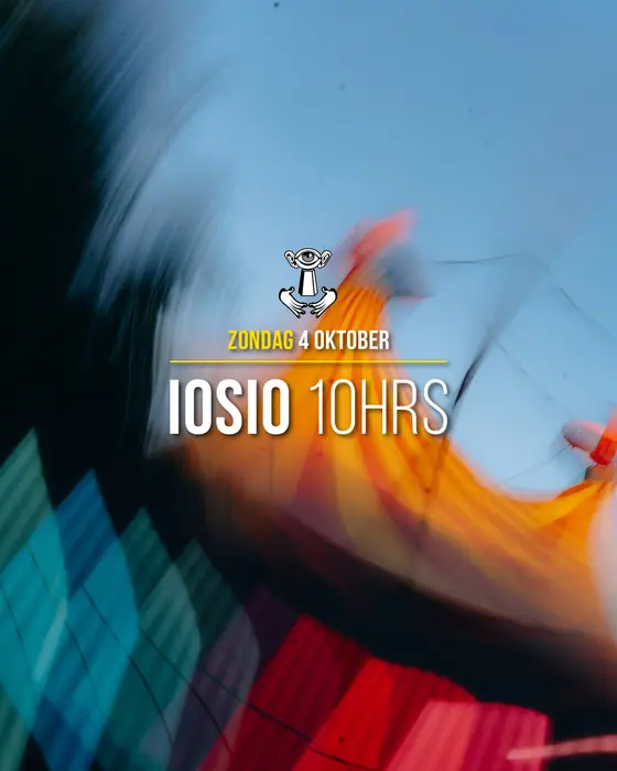 Affiche officielle de IOSIO 10HRS à Thuishaven (Thuishaven, Amsterdam, Pays-Bas, 4 octobre 2026)
