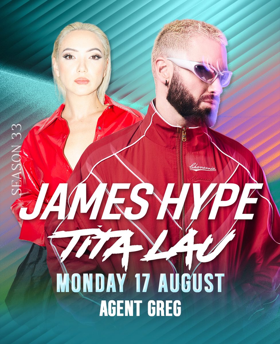 Affiche officielle de James Hype at Cavo Paradiso (Cavo Paradiso, Mykonos, Grèce, 17 août 2026)