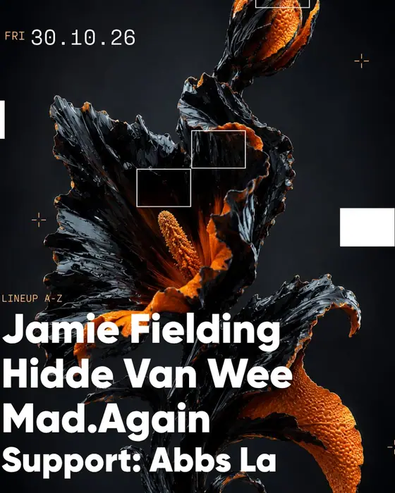 Photo de Jamie Fielding, Hidde Van Wee, Mad.Again + Abbs La (The Warehouse Leeds, Leeds, Royaume-Uni, 30 octobre 2026)