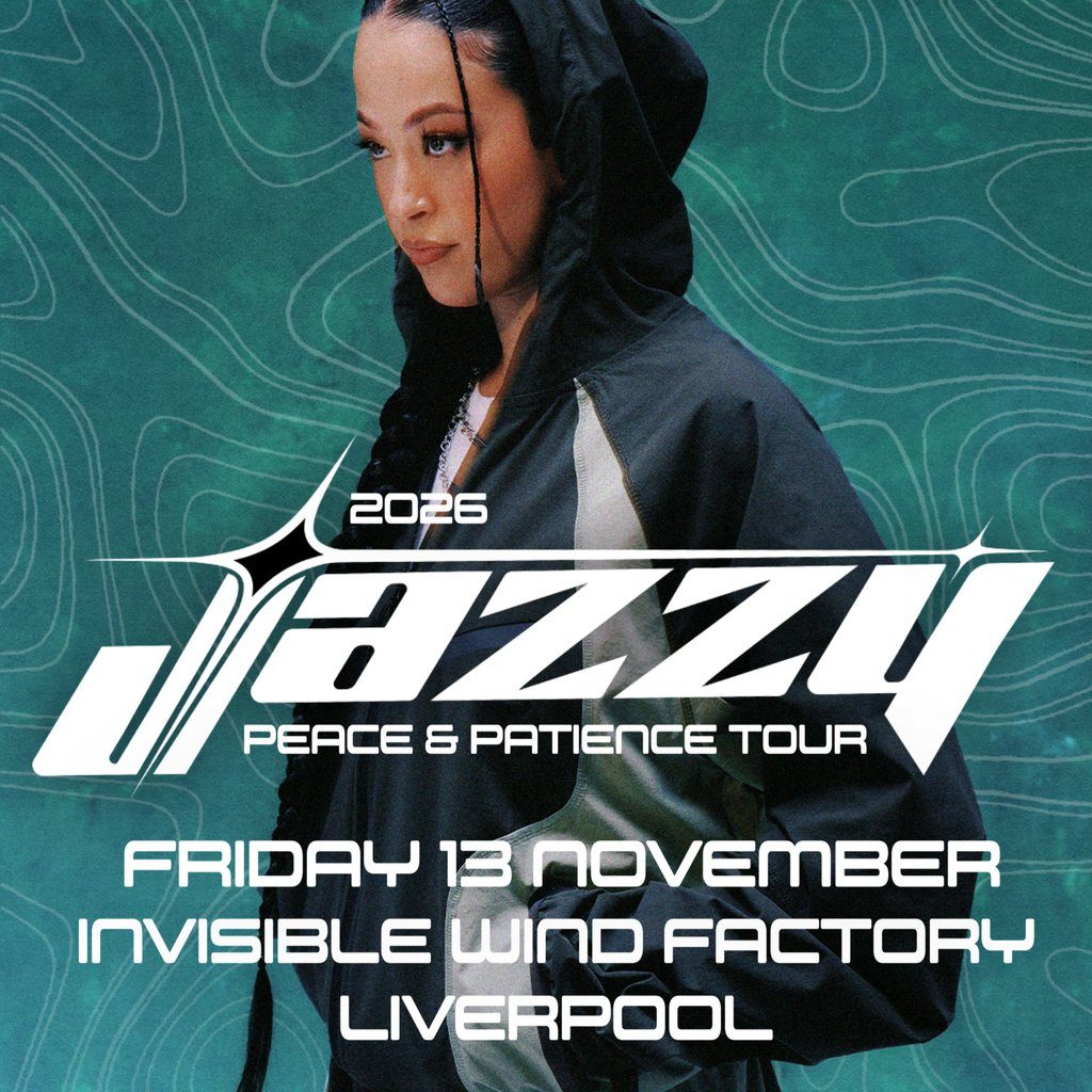 Photo de Jazzy - Peace & Patience Tour (Invisible Wind Factory, Liverpool, Royaume-Uni, 13 novembre 2026)