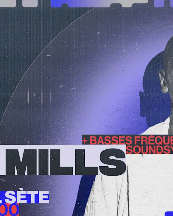 Official poster for Jeff Mills au Dancing (Le Dancing, Sète, France, 9 October 2026)