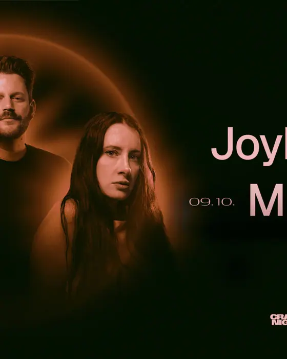 Affiche officielle de Joyhauser & Mha Iri au Palladium (Palladium, Riga, Lettonie, 9 octobre 2026)