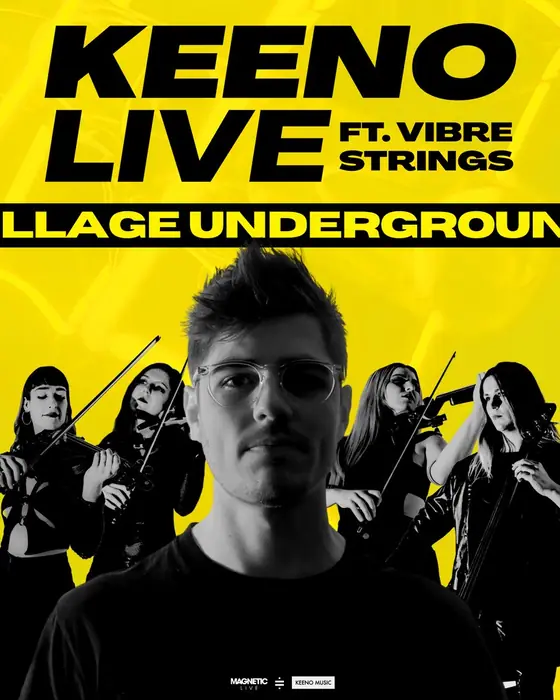 Photo de Keeno LIVE ft. Vibre Strings (Village Underground, London, Royaume-Uni, 28 novembre 2026)