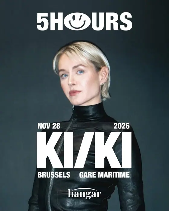 Official poster for KI/KI 5 Hours à la Gare Maritime (Tour & Taxis - Gare Maritime, Brussels, Belgium, 28 November 2026)
