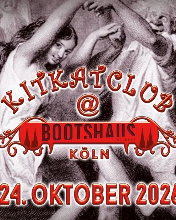 Affiche officielle de KitKatClub au Bootshaus (Bootshaus, Cologne, Allemagne, 24 octobre 2026)