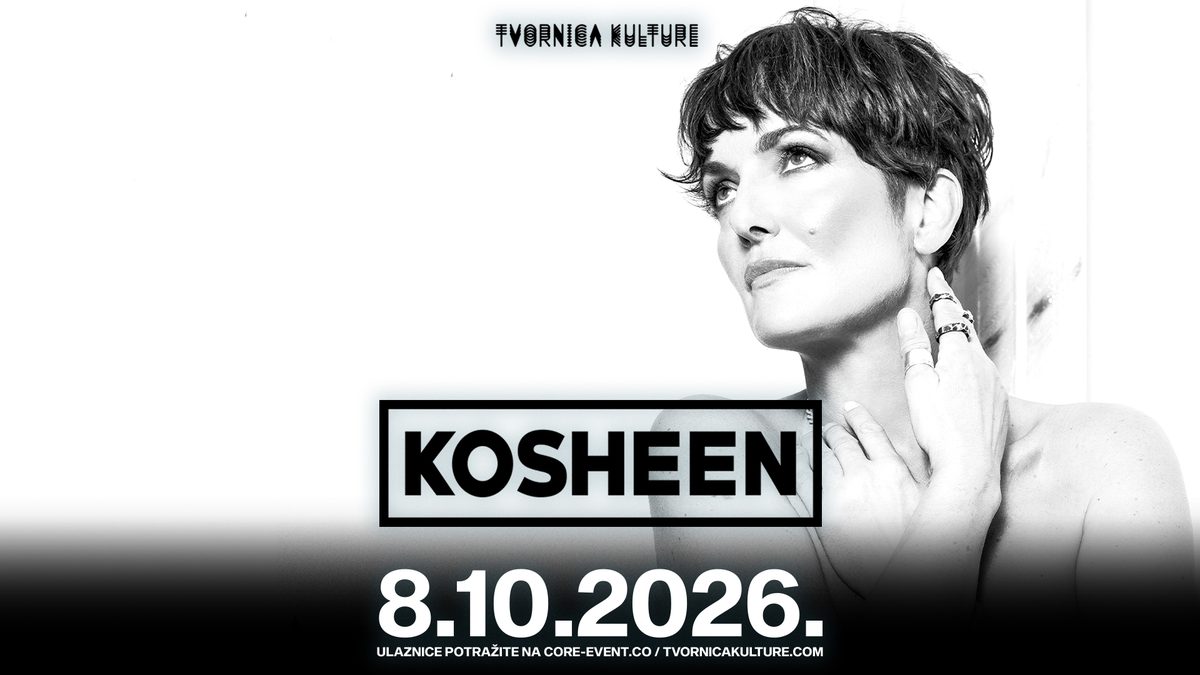 Photo de Kosheen (Tvornica Kulture, Zagreb, Croatie, 8 octobre 2026)