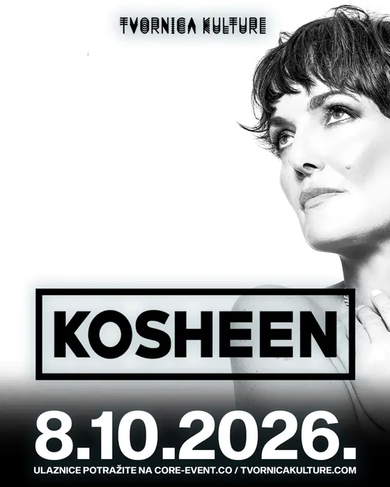 Photo de Kosheen (Tvornica Kulture, Zagreb, Croatie, 8 octobre 2026)
