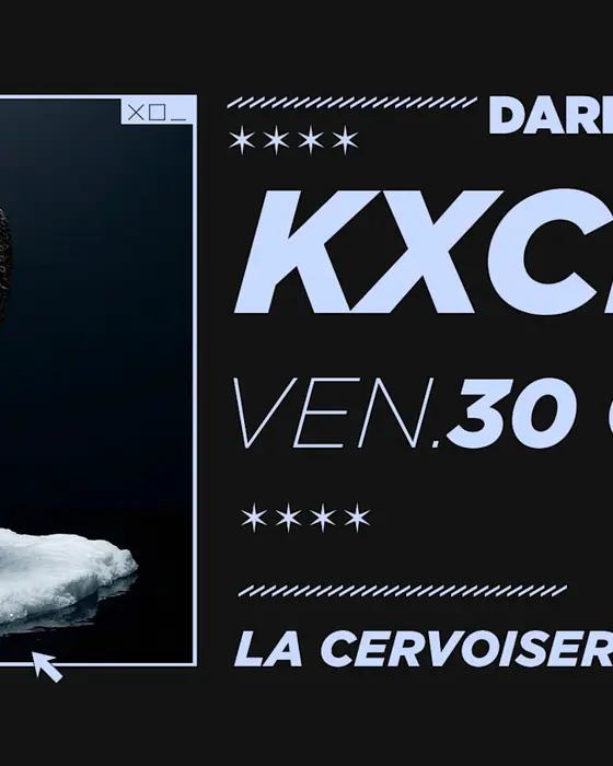 Affiche officielle de Kx Chr - Dark Rave X La Cervoiserie Dinan (LA CERVOISERIE DINAN, Quévert, France, 30 octobre 2026)