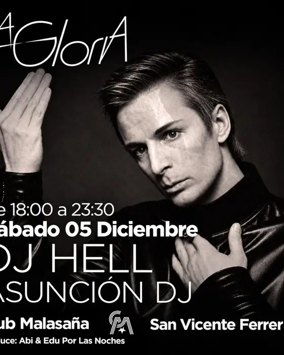 Photo de La Gloria: DJ Hell au Club Malasaña (Club Malasaña, Madrid, Espagne, 5 décembre 2026)