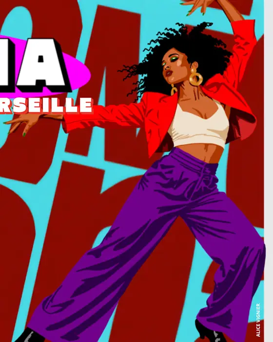 Official poster for La Mona À Marseille : Nick V & Guests, Whack & Vogue Class (Le Chapiteau - marseille, Marseille, France, 3 October 2026)