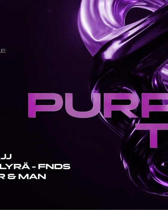 Official poster for La Purple Tek (Le Sine Saloum, Grez-Neuville, France, 10 October 2026)