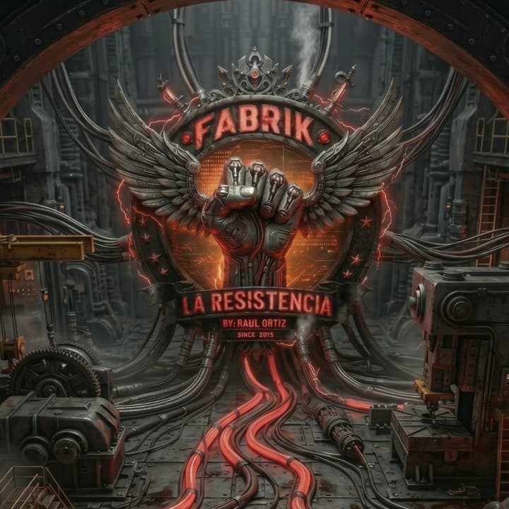 Official poster for La Resistencia - Lethal Industry (Fabrik, Humanes de Madrid, Spain, 17 October 2026)