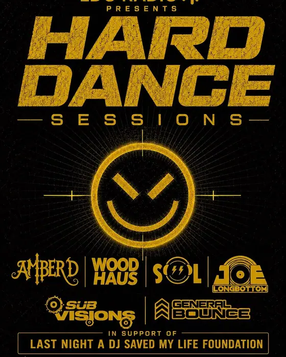 Affiche officielle de LDC Presents Hard Dance Sessions (Bar42, Leeds, Royaume-Uni, 24 octobre 2026)