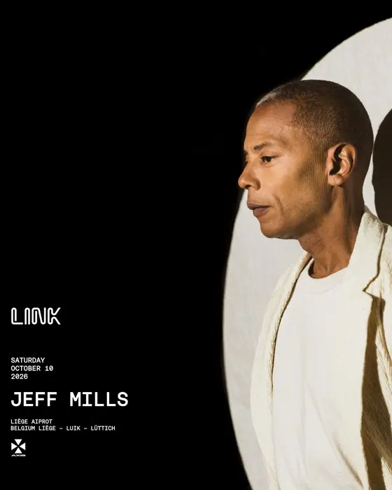 Official poster for Link Festival à Liège Airport (Liège Airport, Liège, Belgium, 10 October 2026)