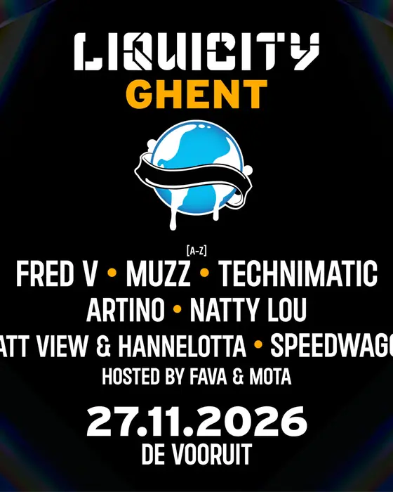 Photo de Liquicity Ghent (Vooruit (VIERNULVIER), Sint-Pietersnieuwstraat 23, Ghent, Belgique, 27 novembre 2026)