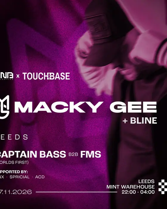 Photo de Macky Gee Leeds (Mint Warehouse, Leeds, Royaume-Uni, 27 novembre 2026)