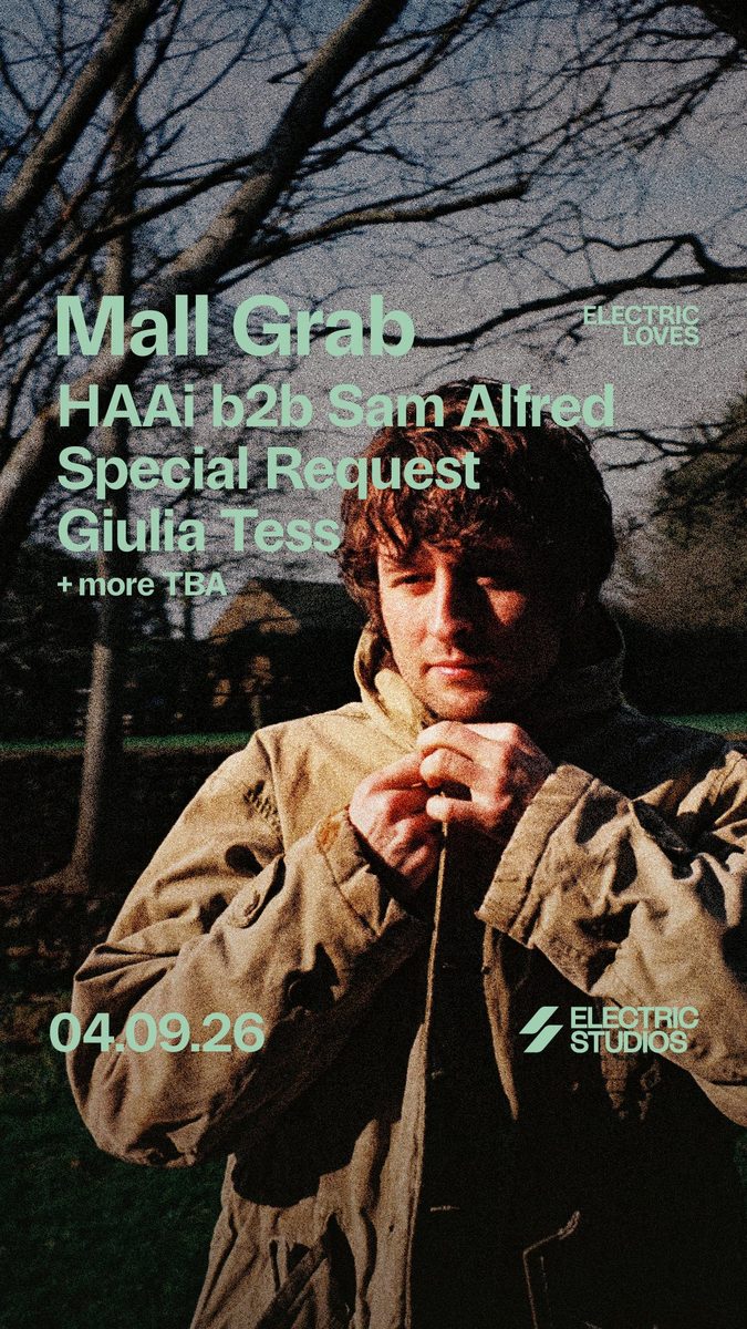 Affiche officielle de Mall Grab (Electric Studios, Sheffield, Royaume-Uni, 4 septembre 2026)