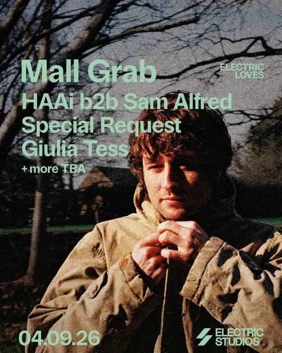 Affiche officielle de Mall Grab (Electric Studios, Sheffield, Royaume-Uni, 4 septembre 2026)