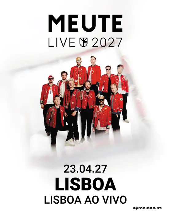 Affiche officielle de MEUTE au LAV - Lisboa ao Vivo (LAV - Lisboa ao Vivo, Lisbon, Portugal, 23 avril 2027)