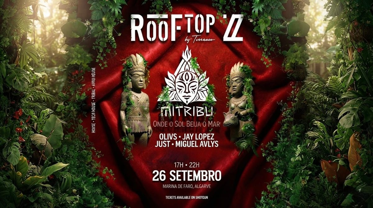 Affiche officielle de Mitribu Sunset @ Rooftop By Terrazzo (Faro) (TERRAZZO ~ ROOFTOP, Faro, Portugal, 26 septembre 2026)