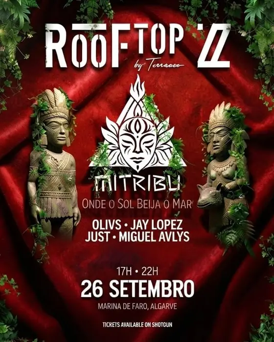 Affiche officielle de Mitribu Sunset @ Rooftop By Terrazzo (Faro) (TERRAZZO ~ ROOFTOP, Faro, Portugal, 26 septembre 2026)