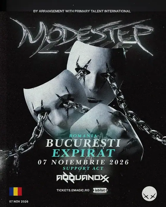 Photo de Modestep à l'Expirat (Expirat Halele Carol, Bucharest, Roumanie, 7 novembre 2026)
