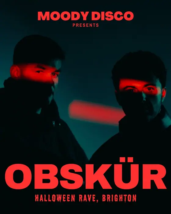Photo of Moody Disco Halloween Rave w/ Obskür (Concorde 2, Brighton, UK, 31 October 2026)