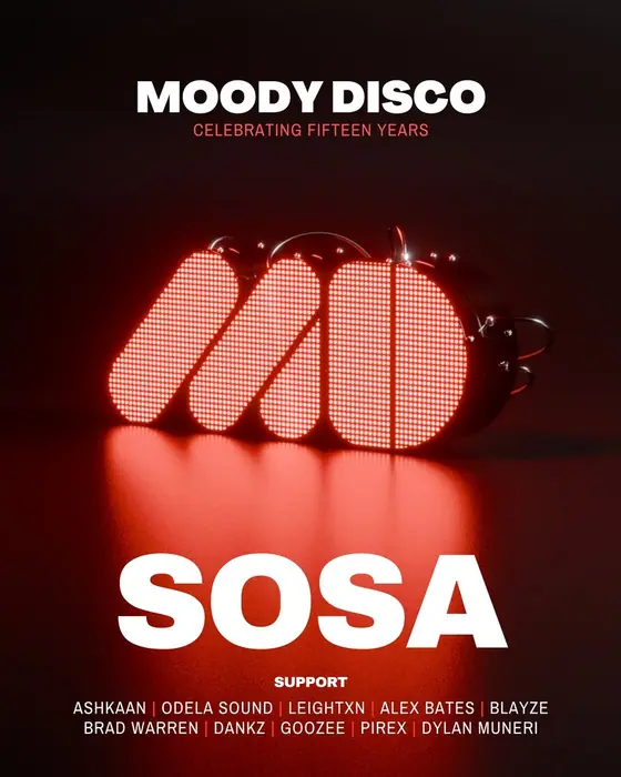 Photo de Moody Disco: SOSA (Concorde 2, Brighton, Royaume-Uni, 19 septembre 2026)
