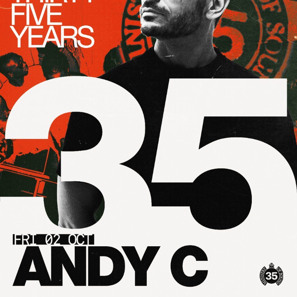 Photo de MoS Birthday - 35 years: Andy C (3-Hour Extended Set) (Ministry Of Sound, London, Royaume-Uni, 2 octobre 2026)