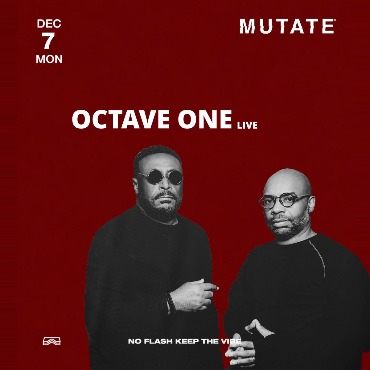 Photo de Mutate: Octave One live au Basic Club (Basic Club, Naples, Italie, 7 décembre 2026)