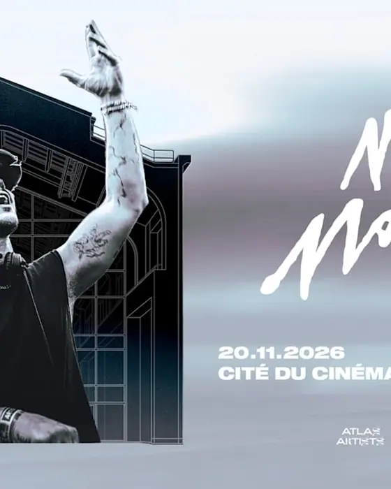 Affiche officielle de Nico Moreno à la Cité du Cinéma (Cité du Cinéma, Saint-Denis, France, 20 novembre 2026)