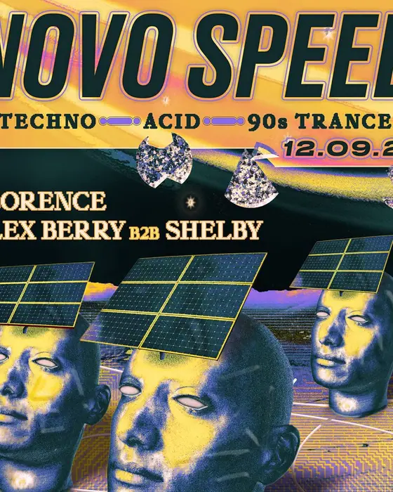 Photo de Novo Speed From Acid to Techno to Trance (Alphabet, Brighton, Royaume-Uni, 12 septembre 2026)