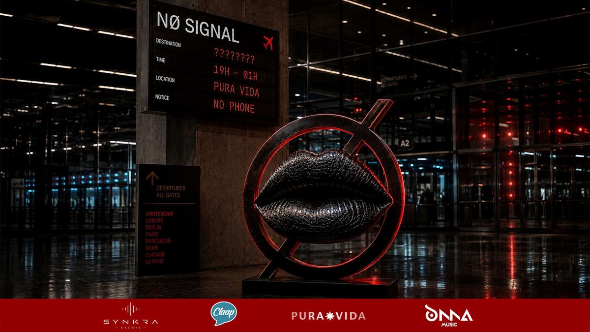 Affiche officielle de Nøsignal - Amsterdam (Pura Vida Montpellier - Ex La Chichoumeille, Castelnau-le-lez, France, 10 octobre 2026)