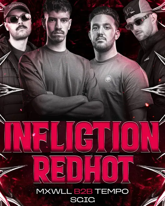 Photo de NØXX Presents: INFLICTION x REDHOT (Room 2, Glasgow, Royaume-Uni, 18 septembre 2026)