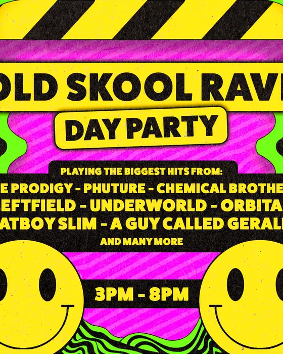 Affiche officielle de Old Skool Day Rave: Derby (The Church, Derby, Royaume-Uni, 12 décembre 2026)