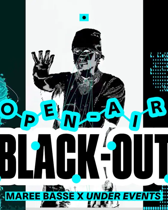 Affiche officielle de Open Air - Marée Basse X Under Events Présentent Black-Out (Parc aux Angéliques, Bordeaux, France, 26 septembre 2026)