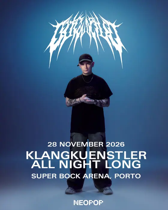 Affiche officielle de OUTWORLD · Klangkuenstler (Super Bock Arena - Pavilhão Rosa Mota, Porto, Portugal, 28 novembre 2026)