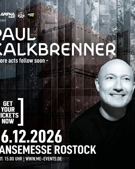 Photo of Paul Kalkbrenner à la HanseMesse Rostock (HanseMesse Rostock, Rostock, Germany, 6 December 2026)
