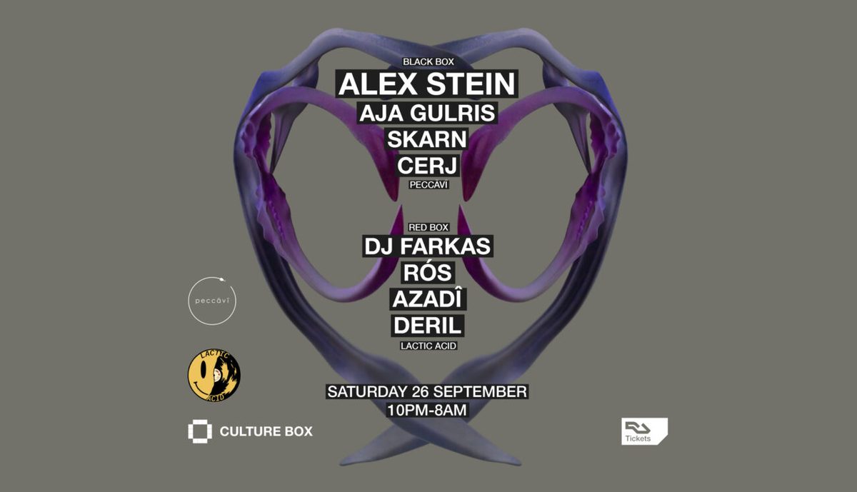 Photo de Peccāvī : Alex Stein (Culture Box, Copenhagen, Danemark, 26 septembre 2026)