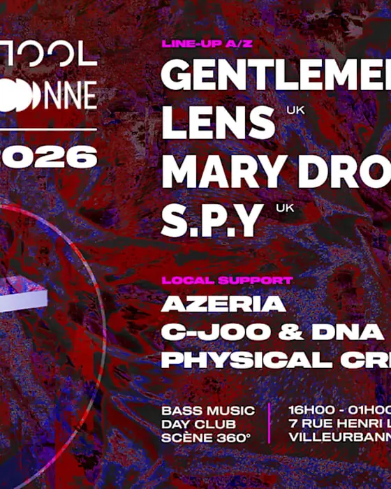 Photo de Physical Tool x La Rayonne [Bass Music Day Club] (La Rayonne, Villeurbanne, France, 24 octobre 2026)