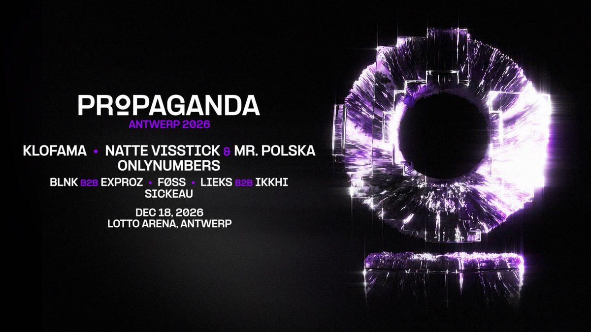 Photo of Propaganda (Lotto Arena, Antwerp, Belgium, 18 December 2026)