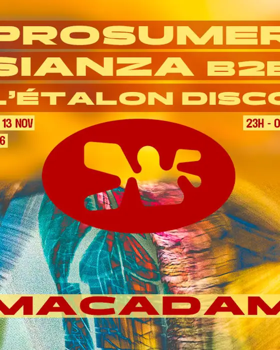 Photo of Prosumer au Macadam (Macadam, Nantes, France, 13 November 2026)