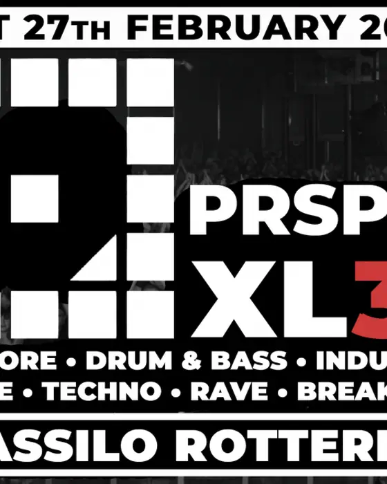 Affiche officielle de PRSPCT XL Daytime Edition (Maassilo, Rotterdam, Pays-Bas, 27 février 2027)