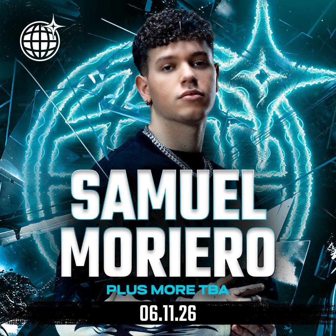 Affiche officielle de PRTY · Samuel Moriero · Gate Milano (Gate Milano, Milan, Italie, 6 novembre 2026)