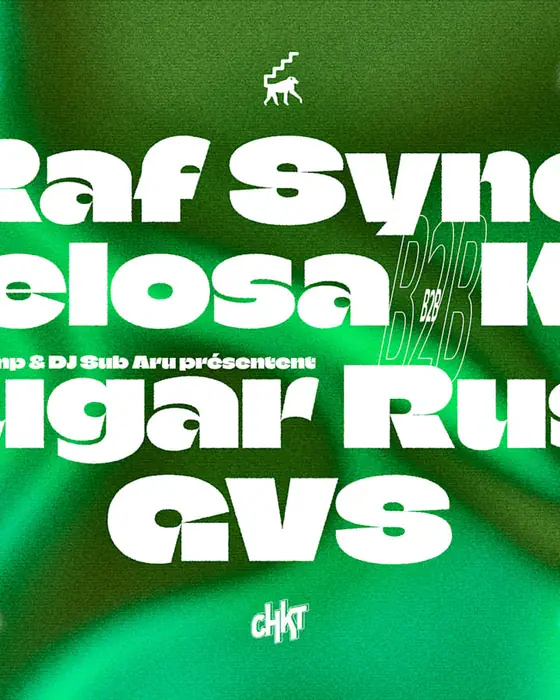 Photo de Raf Syne, Melosa, +Kai, Sugar Rush & GVS à Un Singe en Hiver (Un Singe en Hiver, Dijon, France, 14 novembre 2026)