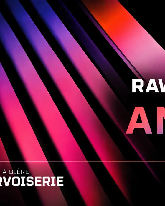 Affiche officielle de Raw Cerv X Antx (LA CERVOISERIE DINAN, Quévert, France, 26 septembre 2026)