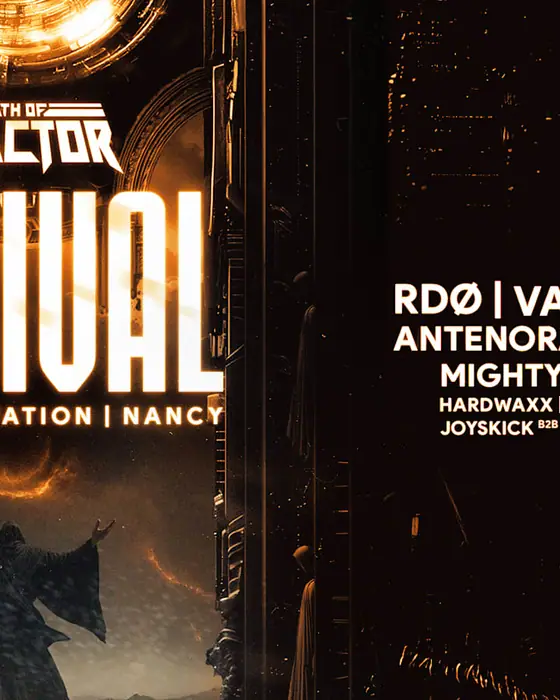 Official poster for Reactor - Revival W/ Rdø | Schlot | Antenora | Vane | R3trix (LA STATION, Nancy, France, 26 September 2026)